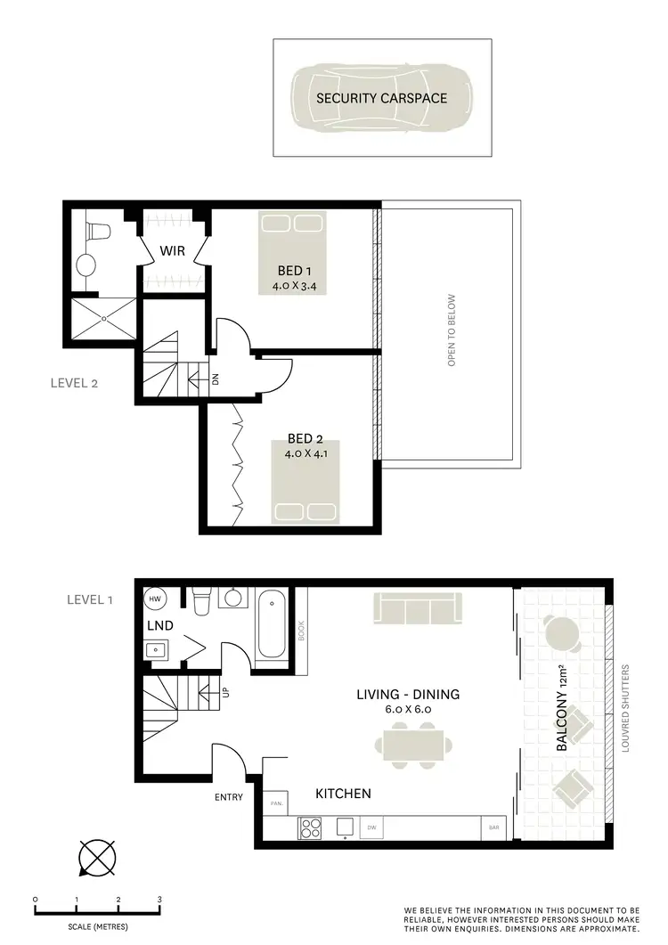 Floorplan of Homely apartment listing, 4/466 Wilson Street, Darlington NSW 2008