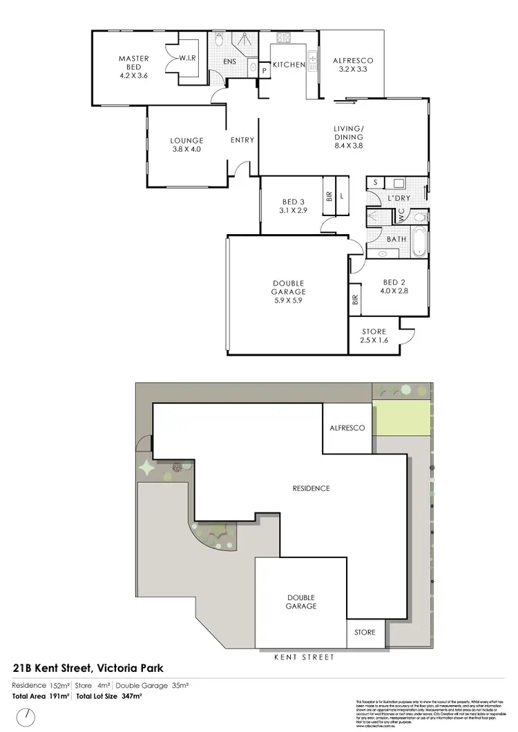 Floorplan of Homely house listing, 21b Kent Street, Victoria Park WA 6100