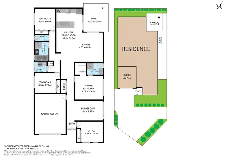 Floorplan of Homely house listing, 60 Burrum Street, Thornlands QLD 4164
