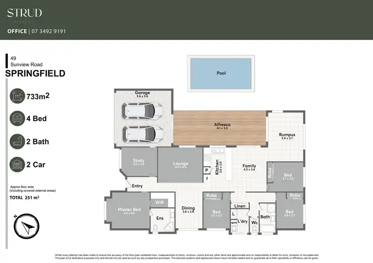 Floorplan of Homely house listing, 49 Sunview Road, Springfield QLD 4300