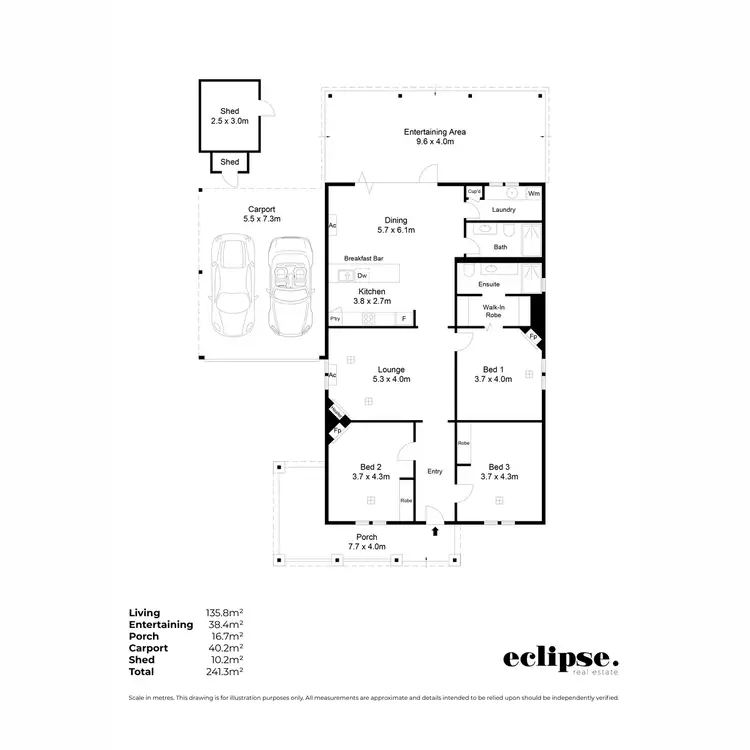 Floorplan of Homely house listing, 49 Davenport Terrace, Hilton SA 5033