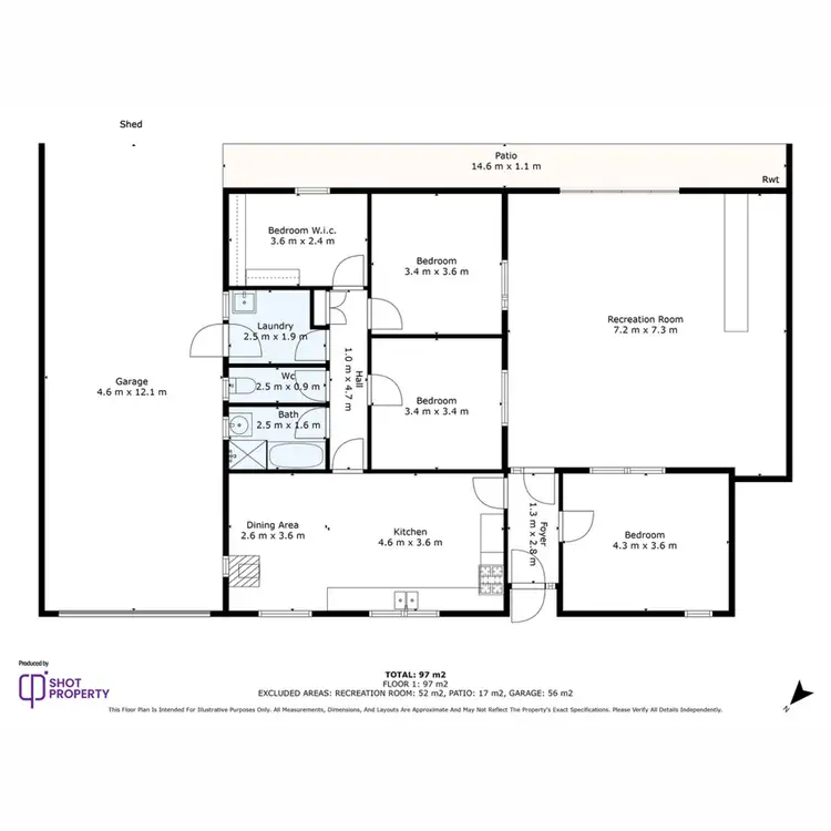 Floorplan of Homely house listing, Address available on request