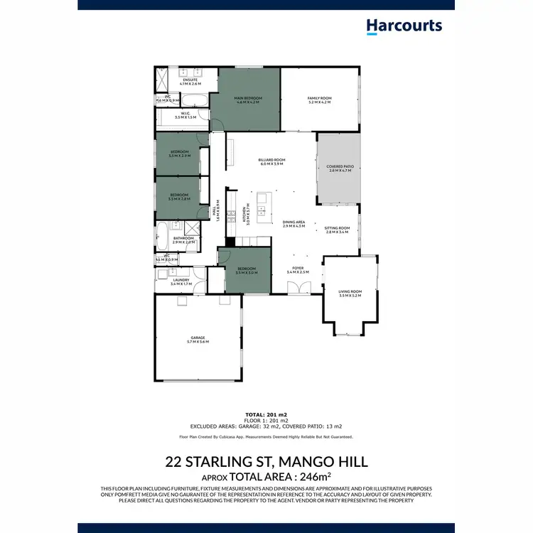 Floorplan of Homely house listing, 22 Starling Street, Mango Hill QLD 4509