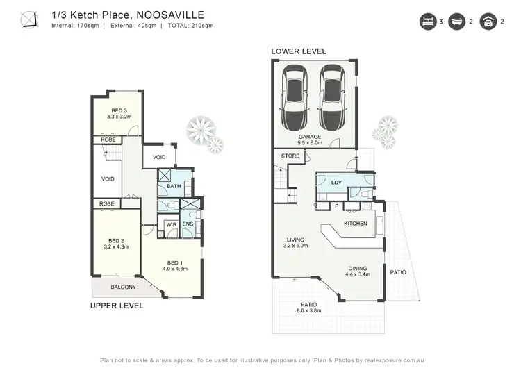 Floorplan of Homely apartment listing, 1/3 Ketch Place, Noosaville QLD 4566