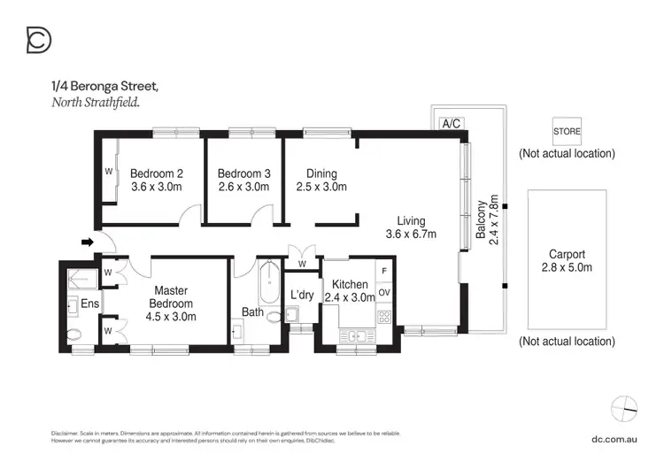 Floorplan of Homely apartment listing, 1/4 Beronga Street, North Strathfield NSW 2137