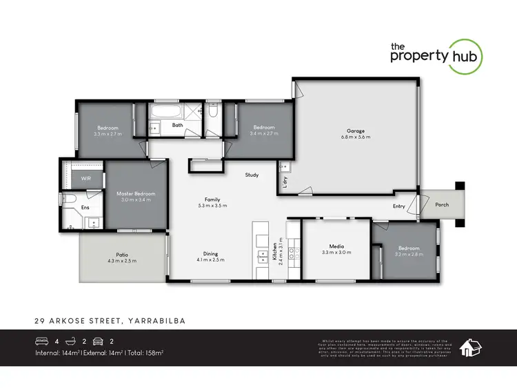 Floorplan of Homely house listing, 29 Arkose Street, Yarrabilba QLD 4207