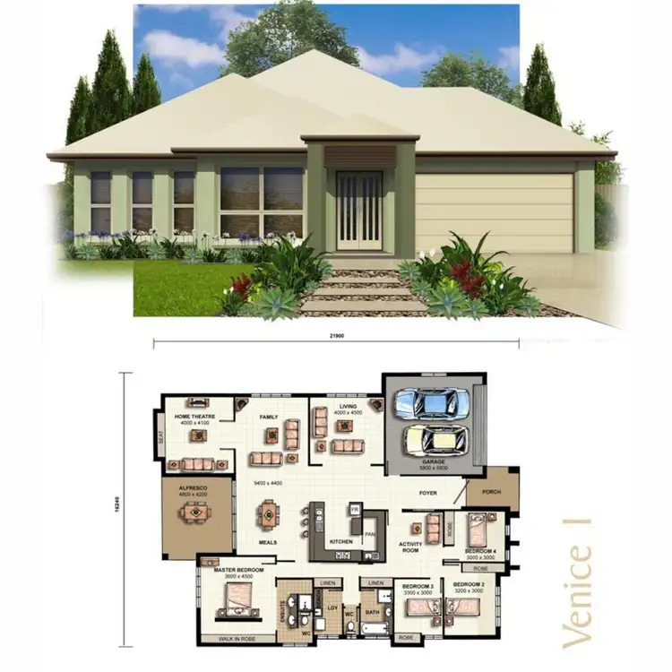 Floorplan of Homely house listing, 30 Como Circuit, Warner QLD 4500