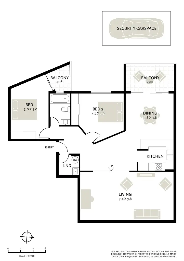 Floorplan of Homely apartment listing, 2/38 Dangar Place, Chippendale NSW 2008