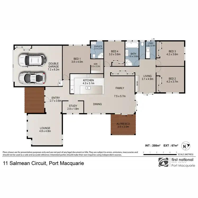 Floorplan of Homely house listing, 11 Salmean Circuit, Port Macquarie NSW 2444