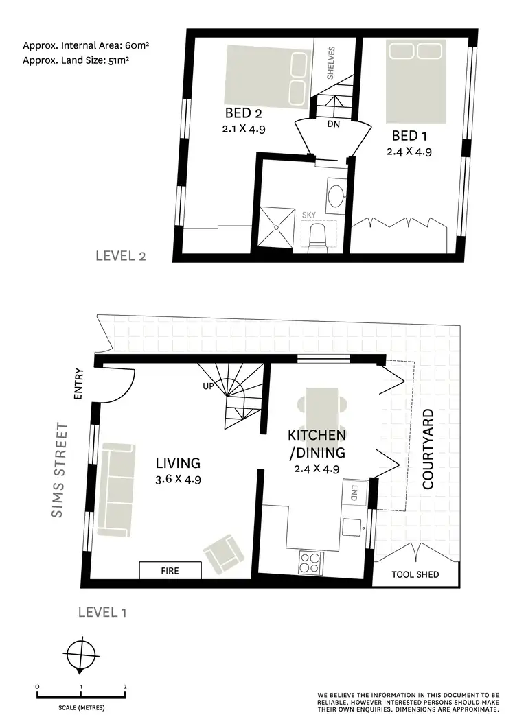 Floorplan of Homely house listing, 3 Sims Street, Darlinghurst NSW 2010
