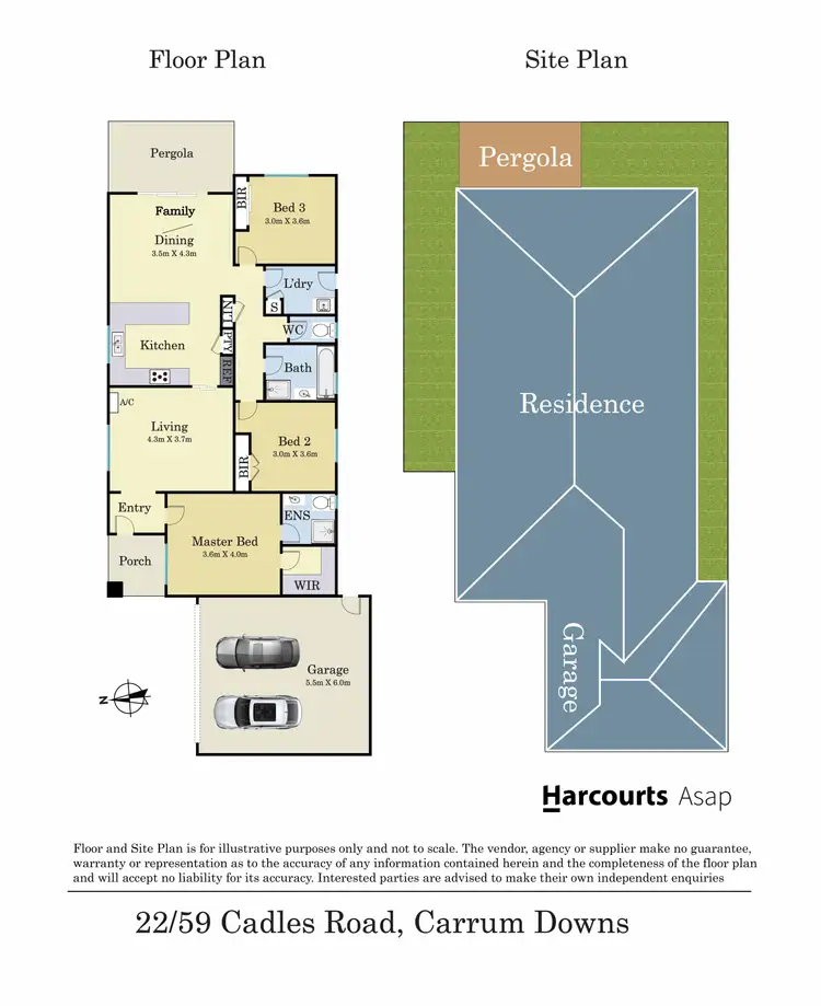 Floorplan of Homely unit listing, 22/59 Cadles Road, Carrum Downs VIC 3201