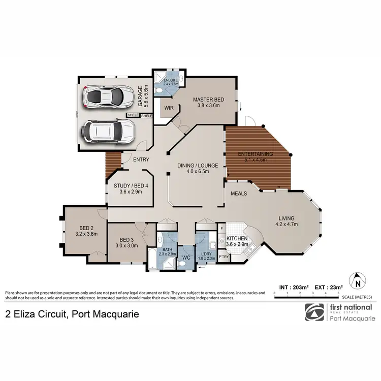 Floorplan of Homely house listing, 2 Eliza Circuit, Port Macquarie NSW 2444