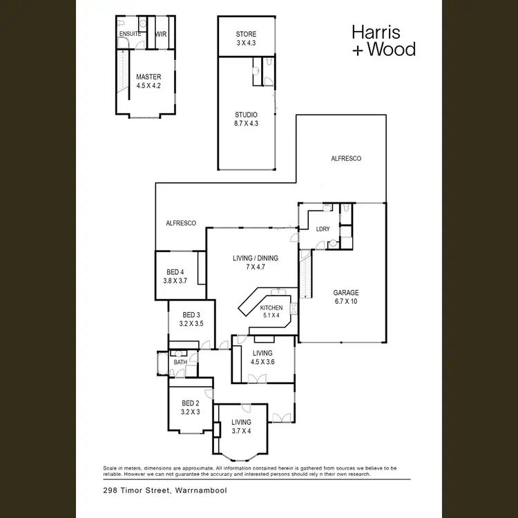 Floorplan of Homely house listing, 298 Timor Street, Warrnambool VIC 3280