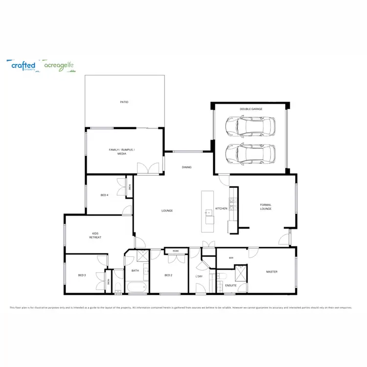 Floorplan of Homely house listing, 35 Kondalilla Parade, Forest Lake QLD 4078