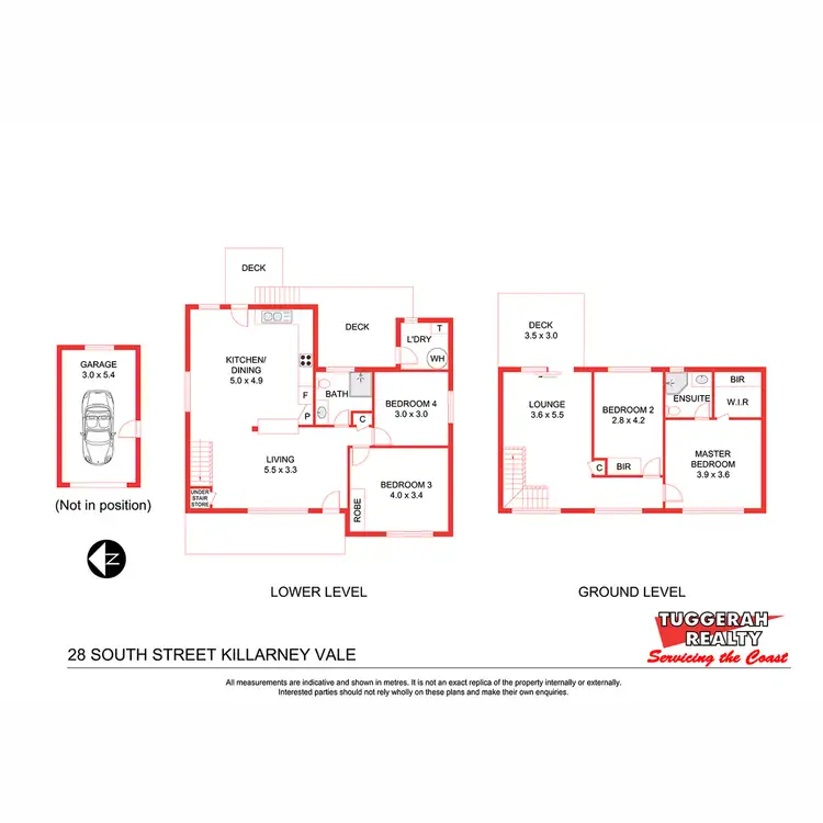 Floorplan of Homely house listing, 28 South Street, Killarney Vale NSW 2261