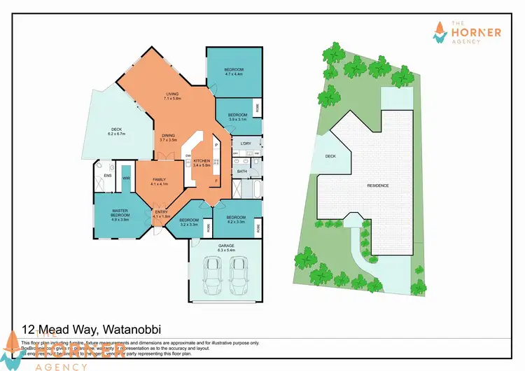 Floorplan of Homely house listing, 12 Mead Way, Watanobbi NSW 2259