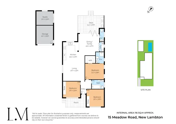 Floorplan of Homely house listing, 15 Meadow Road, New Lambton NSW 2305