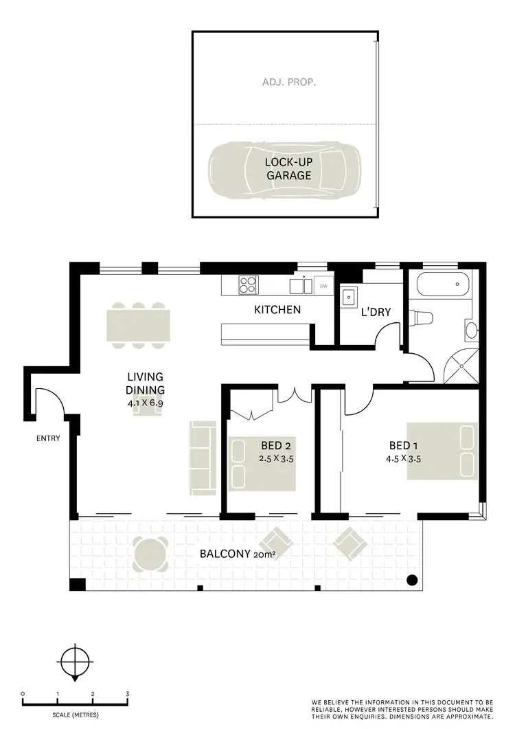Floorplan of Homely apartment listing, P11/780 Bourke Street, Redfern NSW 2016