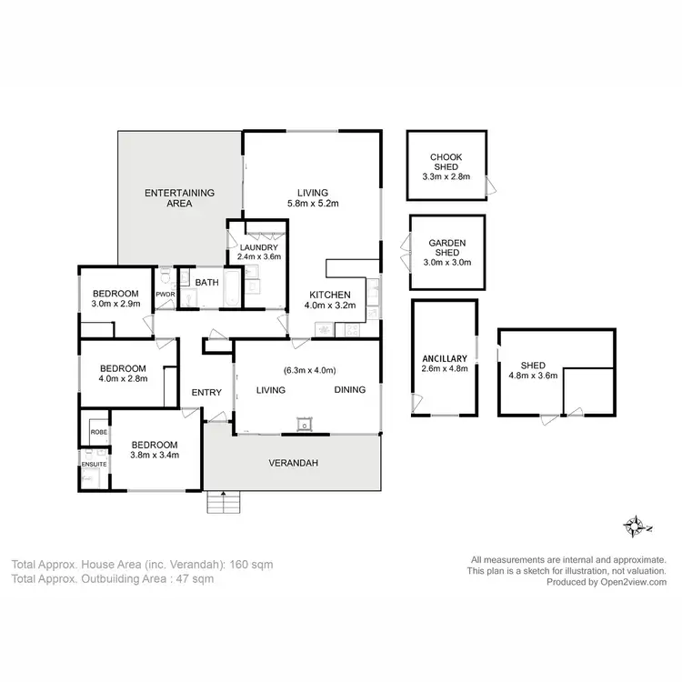 Floorplan of Homely house listing, 767 Sandfly Road, Sandfly TAS 7150