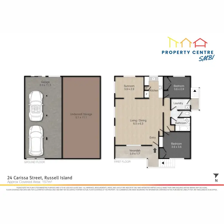 Floorplan of Homely house listing, 24 Carissa Street, Russell Island QLD 4184