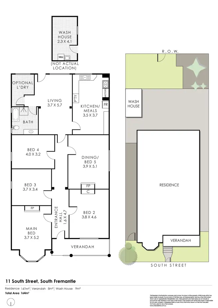 Floorplan of Homely house listing, 11 South Street, South Fremantle WA 6162