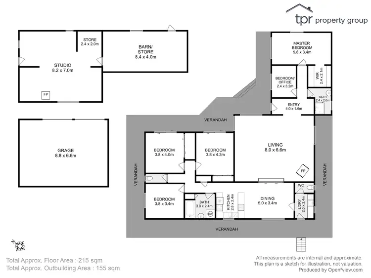 Floorplan of Homely house listing, 21 Arndell Place, Richmond TAS 7025