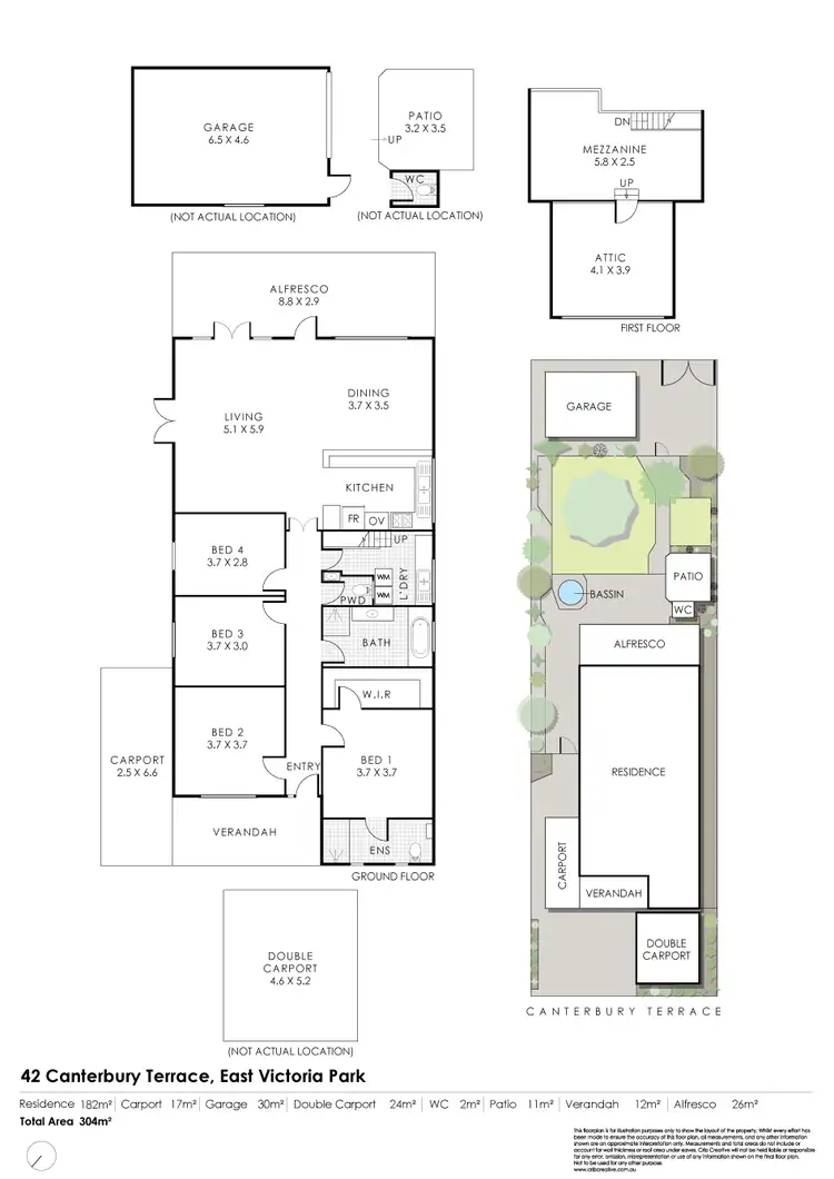 Floorplan of Homely house listing, 42 Canterbury Terrace, East Victoria Park WA 6101