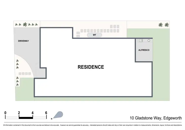 Floorplan of Homely house listing, 10 Gladstone Way, Edgeworth NSW 2285