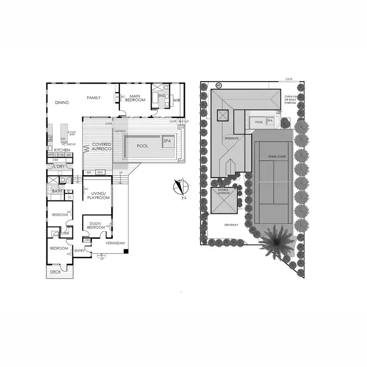 Floorplan of Homely house listing, 5 Marcia Close, Mount Martha VIC 3934