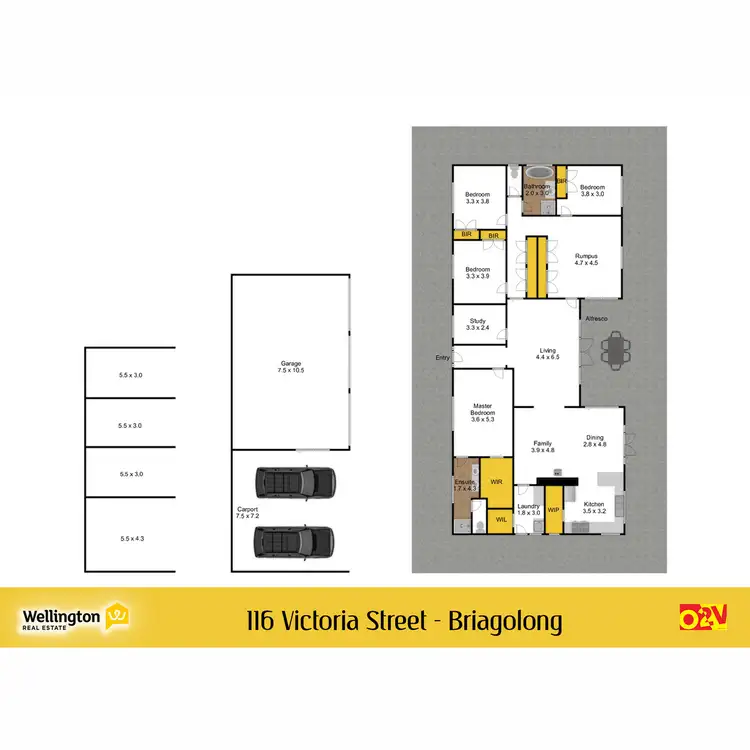 Floorplan of Homely house listing, 116 Victoria Street, Briagolong VIC 3860