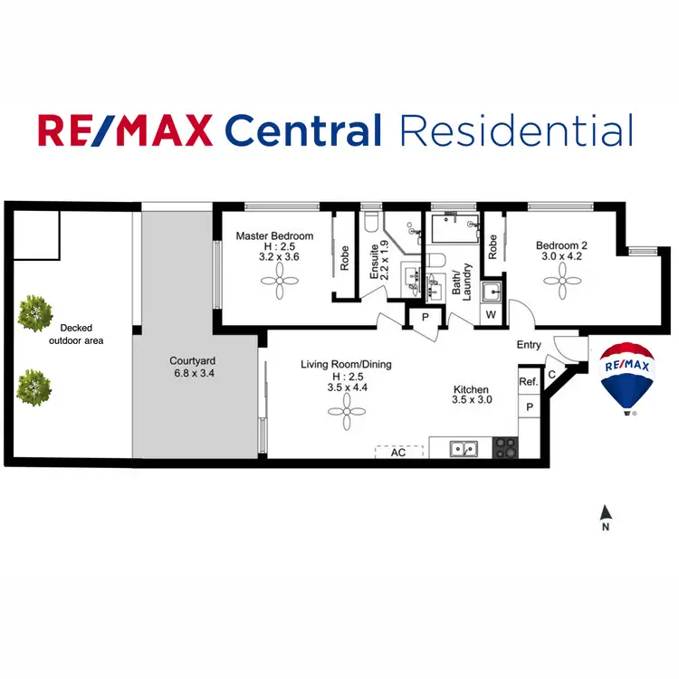 Floorplan of Homely apartment listing, Level 1/91 Emperor Street, Annerley QLD 4103