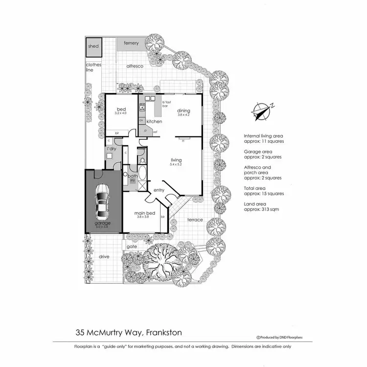 Floorplan of Homely house listing, 35 McMurtry Way, Frankston VIC 3199