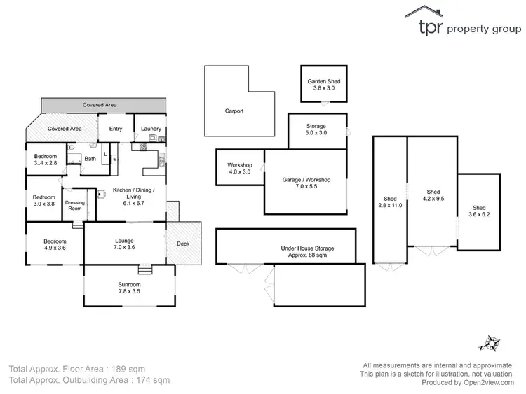 Floorplan of Homely house listing, 8855 Huon Highway, Southport TAS 7109