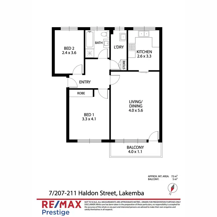 Floorplan of Homely unit listing, 7/207-211 Haldon Street, Lakemba NSW 2195