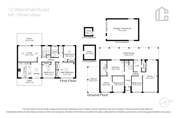 Floorplan of Homely house listing, 12 Marshall Road, Mount Riverview NSW 2774