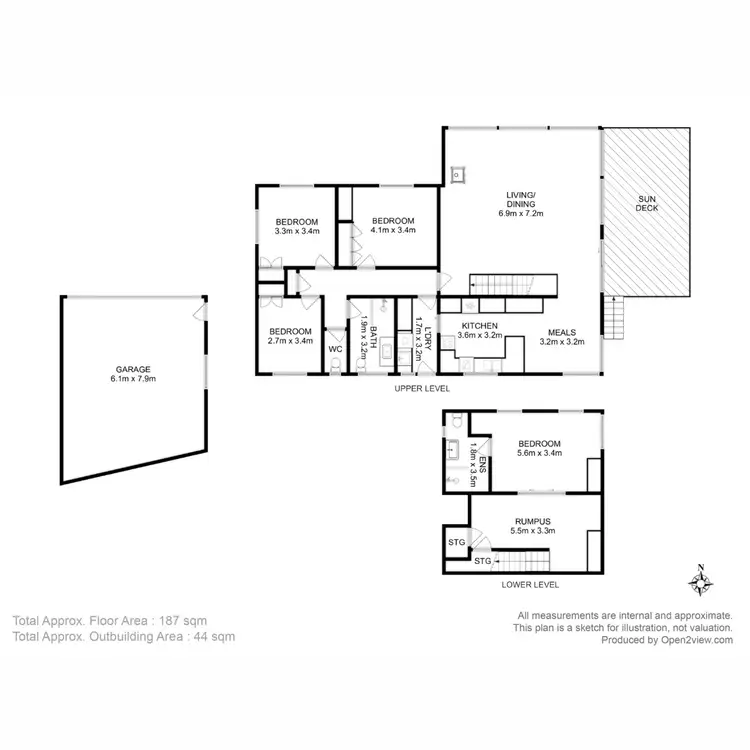 Floorplan of Homely house listing, 9 Rapp Street, Swansea TAS 7190
