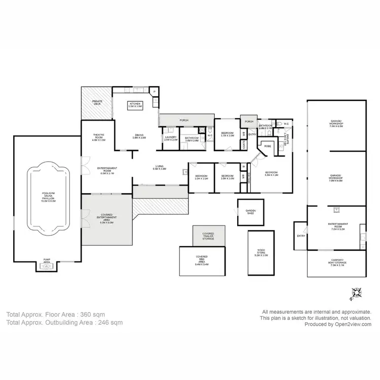 Floorplan of Homely house listing, 70 Cambria Drive, Dolphin Sands TAS 7190
