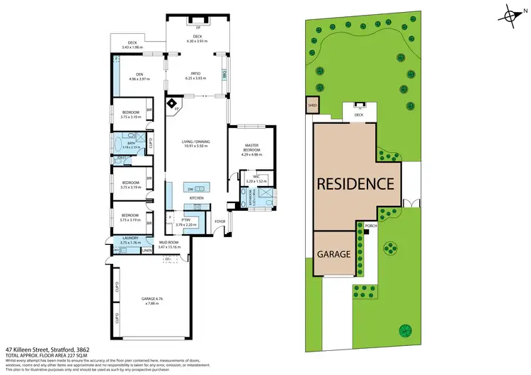 Floorplan of Homely house listing, 47 Killeen Street, Stratford VIC 3862