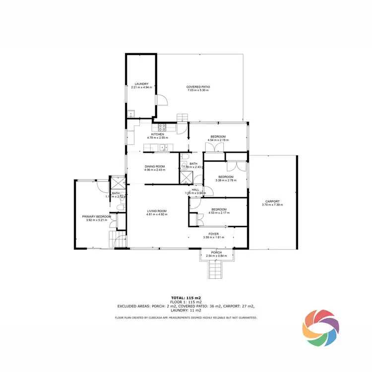 Floorplan of Homely house listing, 2 Yurugu Street, Woodridge QLD 4114