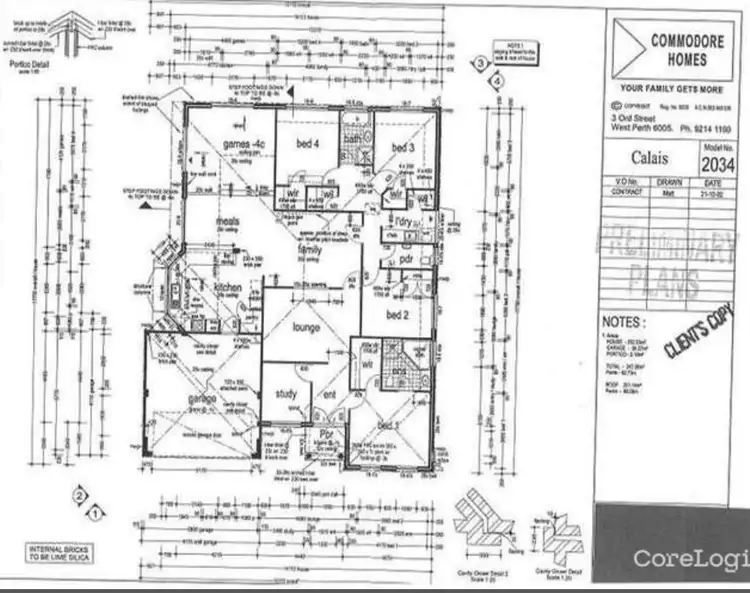 Floorplan of Homely house listing, 15 Edgar Crescent, Hocking WA 6065