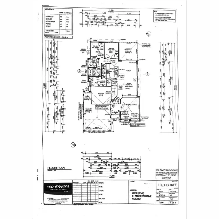 Floorplan of Homely house listing, 6/146 St Andrews Drive, Yanchep WA 6035