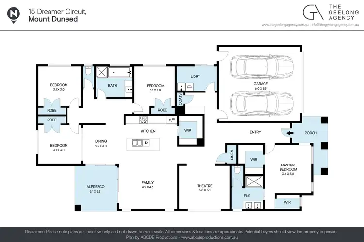 Floorplan of Homely house listing, 15 Dreamer Circuit, Mount Duneed VIC 3217