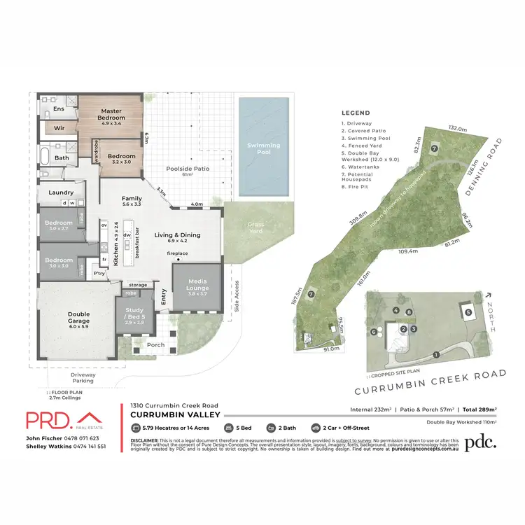Floorplan of Homely rural property listing, 1310 Currumbin Creek Road, Currumbin Valley QLD 4223