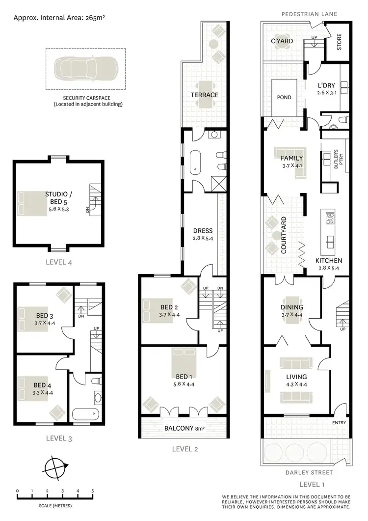 Floorplan of Homely house listing, 15 Darley Street, Darlinghurst NSW 2010