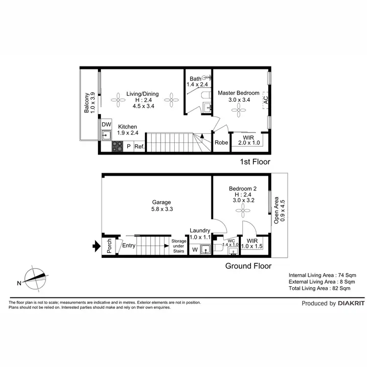 Floorplan of Homely house listing, 25 Cascade Lane, Fitzgibbon QLD 4018
