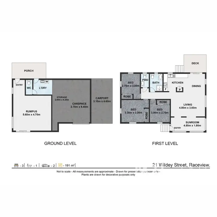 Floorplan of Homely house listing, 21 Wildey Street, Raceview QLD 4305