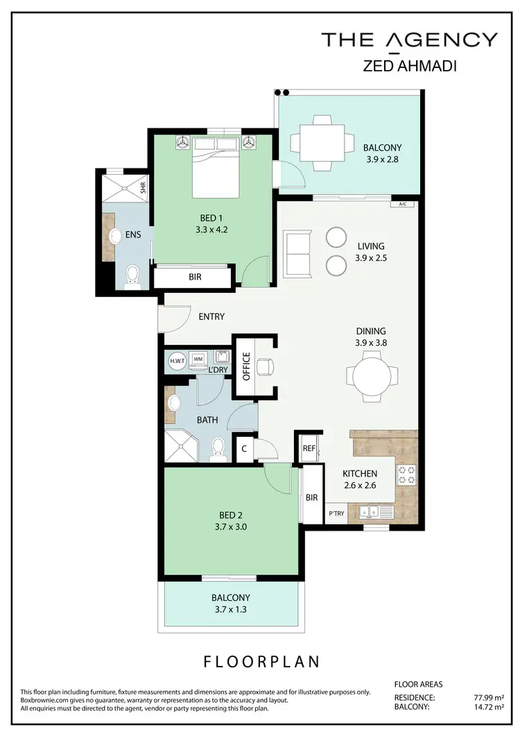 Floorplan of Homely house listing, 45/3 Sunlander Drive, Currambine WA 6028