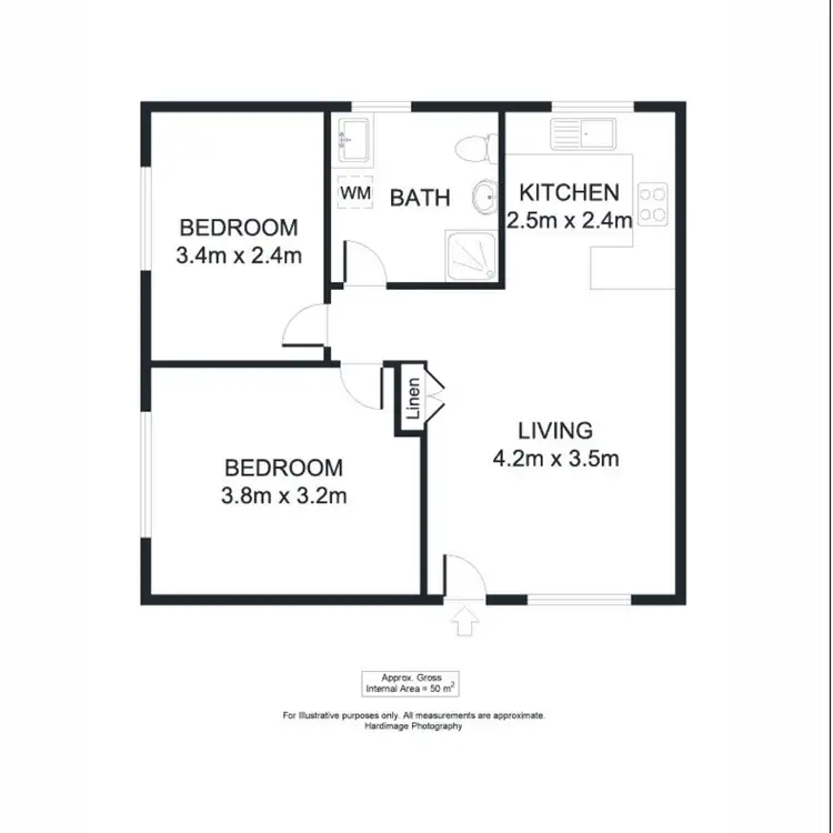 Floorplan of Homely house listing, 2/1 Jetty Road, Largs Bay SA 5016