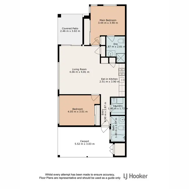 Floorplan of Homely house listing, 52 Hinchinbrook Avenue, Fitzgibbon QLD 4018