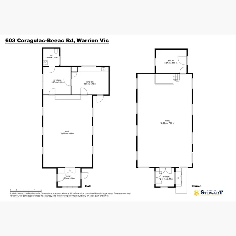 Floorplan of Homely house listing, 603 Coragulac-Beeac Road, Warrion VIC 3249